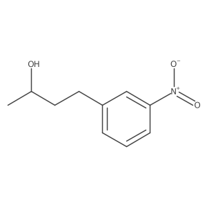 4-(3-Nitrophenyl)butan-2-ol结构式