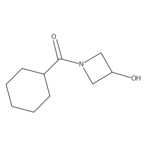 1-Cyclohexanecarbonylazetidin-3-ol Structure