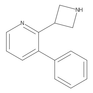 2-(Azetidin-3-yl)-3-phenylpyridine Structure