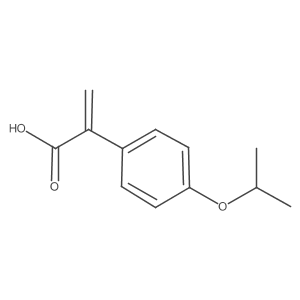 2-[4-(Propan-2-yloxy)phenyl]prop-2-enoic acid Structure