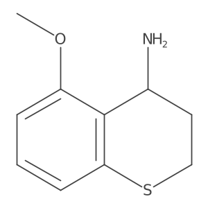 5-Methoxythiochroman-4-amine Structure