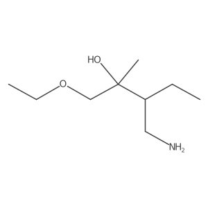 3-(Aminomethyl)-1-ethoxy-2-methylpentan-2-ol Structure