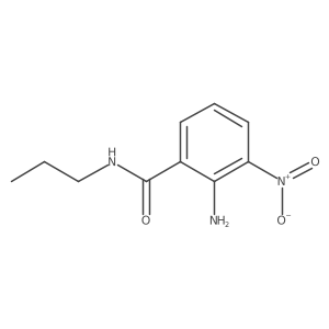 2-amino-3-nitro-N-propylbenzamide结构式