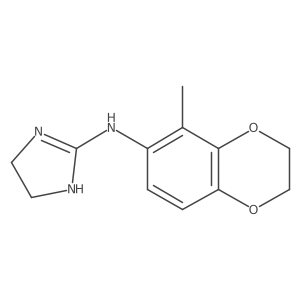 N-(2,3-Dihydro-5-methyl-1,4-benzodioxin-6-yl)-4,5-dihydro-1H-imidazol-2-amine Structure