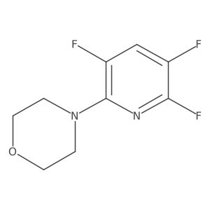 2-Morpholino-3,5,6-trifluoropyridine Structure