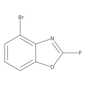 4-Bromo-2-fluorobenzo[d]oxazole结构式