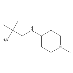 2-methyl-N1-(1-methylpiperidin-4-yl)propane-1,2-diamine Structure