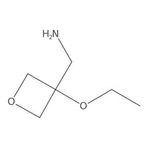 (3-Ethoxyoxetan-3-yl)methanamine结构式