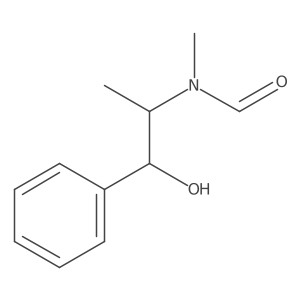 N-[(1R,2R)-2-Hydroxy-1-methyl-2-phenylethyl]-N-methylformamide结构式