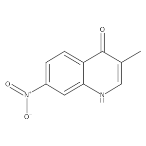 3-methyl-7-nitroquinolin-4(1H)-one结构式