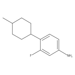 3-Fluoro-4-(4-methylcyclohexyl)aniline Structure