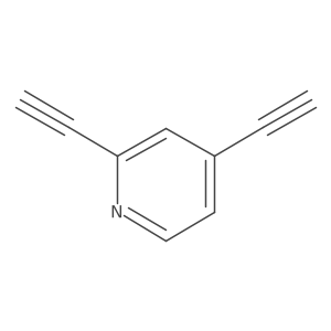 2,4-Diethynylpyridine结构式
