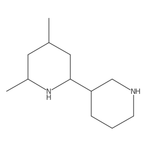 2,4-Dimethyl-6-(piperidin-3-yl)piperidine Structure