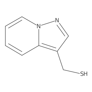 {Pyrazolo[1,5-a]pyridin-3-yl}methanethiol Structure