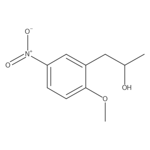 (2S)-1-(2-methoxy-5-nitrophenyl)propan-2-ol Structure