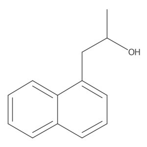 (2R)-1-(naphthalen-1-yl)propan-2-ol Structure