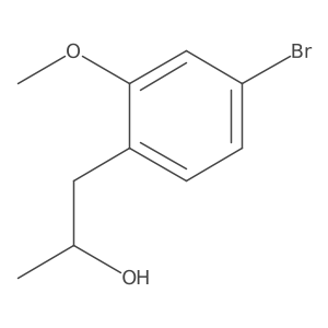 (2S)-1-(4-bromo-2-methoxyphenyl)propan-2-ol Structure