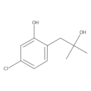 5-Chloro-2-(2-hydroxy-2-methylpropyl)phenol结构式