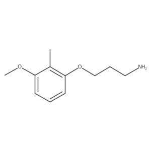 3-(3-Methoxy-2-methylphenoxy)propan-1-amine Structure