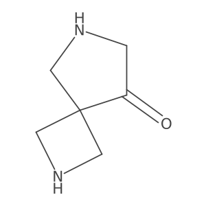2,6-Diazaspiro[3.4]octan-8-one结构式
