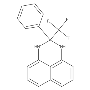 2-Phenyl-2-(trifluoromethyl)-1,3-dihydroperimidine Structure