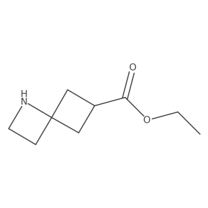Ethyl 1-azaspiro[3.3]heptane-6-carboxylate Structure