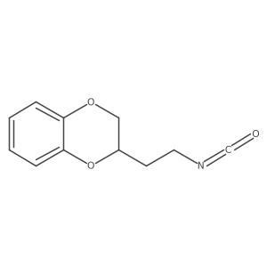 2-(2-Isocyanatoethyl)-2,3-dihydro-1,4-benzodioxine结构式