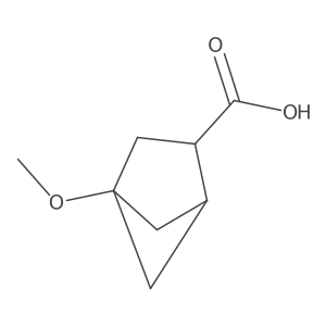 4-Methoxybicyclo[2.1.1]hexane-2-carboxylic acid Structure