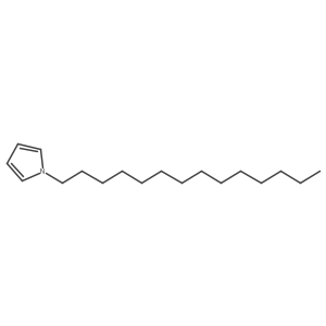 1-Tetradecyl-1H-pyrrole结构式