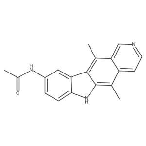 9-Acetylaminoellipticine Structure