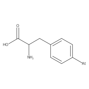 4-(Astato-211At)-L-phenylalanine Structure