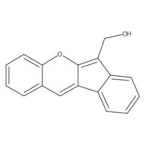 Benz[b]indeno[1,2-e]pyran-6-methanol Structure