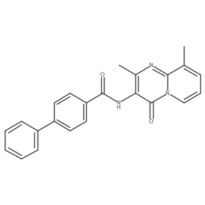 N-(2,9-dimethyl-4-oxo-4H-pyrido[1,2-a]pyrimidin-3-yl)-[1,1'-biphenyl]-4-carboxamide Structure