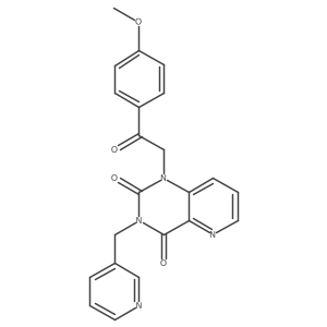 1-(2-(4-methoxyphenyl)-2-oxoethyl)-3-(pyridin-3-ylmethyl)pyrido[3,2-d]pyrimidine-2,4(1H,3H)-dione Structure