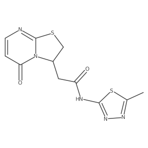 N-(5-methyl-1,3,4-thiadiazol-2-yl)-2-(5-oxo-3,5-dihydro-2H-thiazolo[3,2-a]pyrimidin-3-yl)acetamide Structure