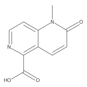1-Methyl-2-oxo-1,2-dihydro-1,6-naphthyridine-5-carboxylic acid Structure