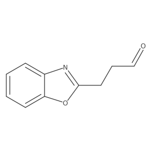 3-(1,3-Benzoxazol-2-yl)propanal Structure