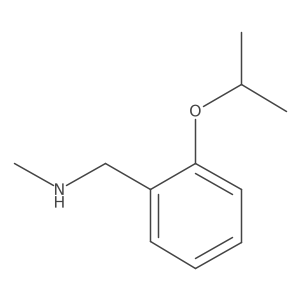 2-isopropoxy-N-methylbenzylamine结构式