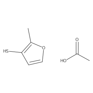 2-Methyl-3-furanmercaptan acetate结构式