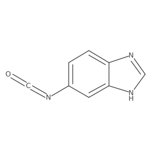 6-isocyanato-1H-benzimidazole结构式
