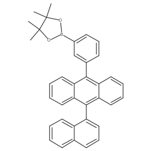 4,4,5,5-Tetramethyl-2-(3-(10-(naphthalen-1-yl)anthracen-9-yl)phenyl)-1,3,2-dioxaborolane Structure