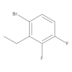 1-Bromo-2-ethyl-3,4-difluorobenzene结构式