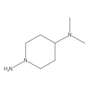 N4,N4-Dimethyl-piperidine-1,4-diamine结构式