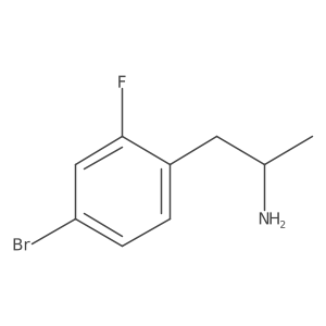 (2S)-1-(4-bromo-2-fluorophenyl)propan-2-amine Structure
