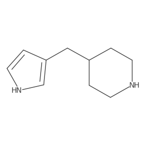 4-[(1H-pyrrol-3-yl)methyl]piperidine Structure