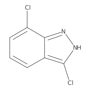 3,7-Dichloro-1H-indazole Structure