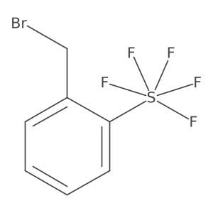 2-(Pentafluorothio)benzyl bromide Structure