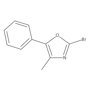 2-Bromo-4-methyl-5-phenyl-1,3-oxazole结构式
