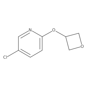 5-Chloro-2-(oxetan-3-yloxy)pyridine Structure