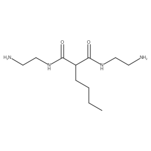 N1,N3-Bis(2-aminoethyl)-2-butylpropanediamide Structure